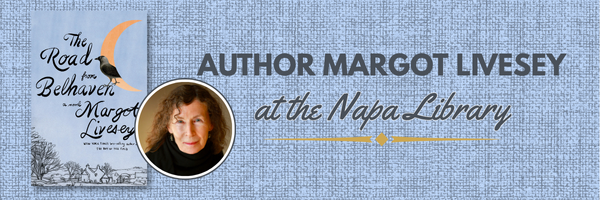 Author Margot Livesey at the Napa Library